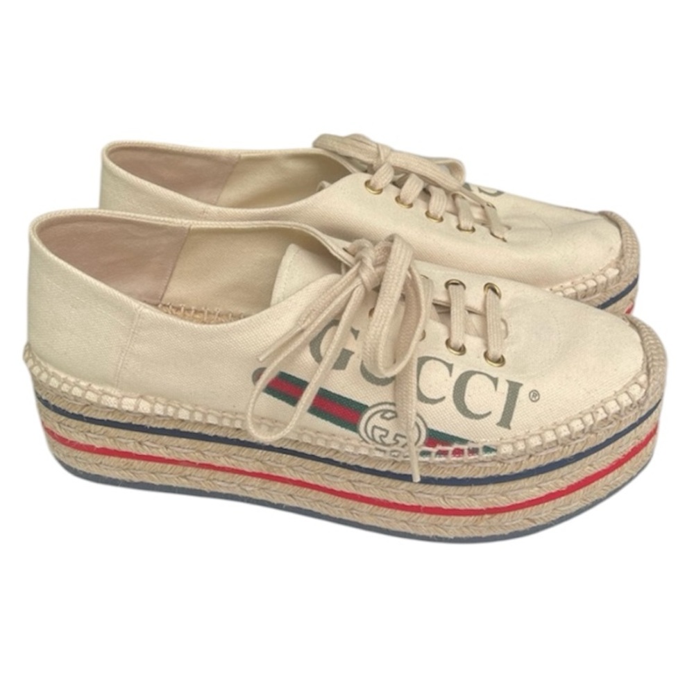 Gucci Espadrilles Platforms